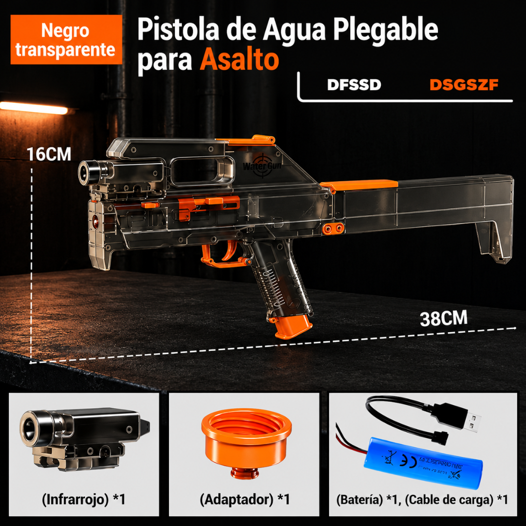Fusil plegable de Agua💧🔫